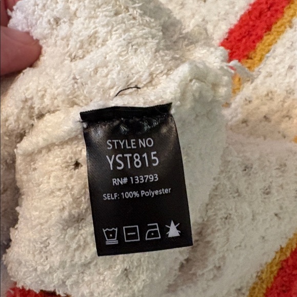 POL Multicolor Striped Crew Neck Sweater - Picture 6 of 7